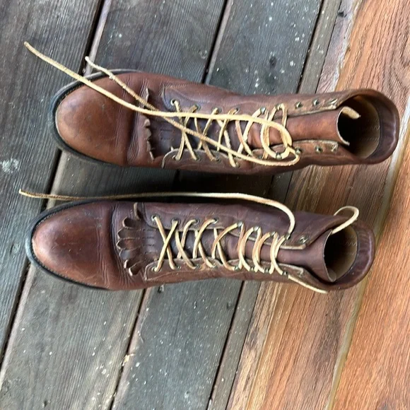 Justin Boots Brown Classic Leather Ankle Boots Justin Men main image 3